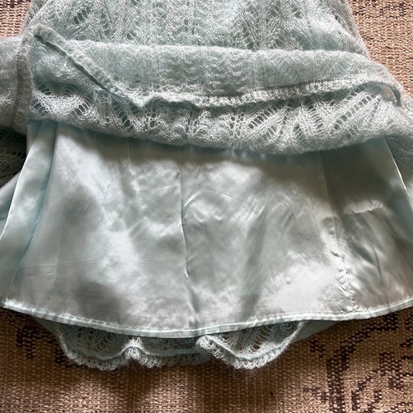 Philosophy by Alberta Ferretti ice blue knit dress - Picture 8 of 14